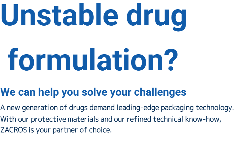 unstable drug