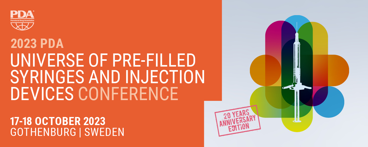 Participation in the 2023 PDA Universe of PreFilled Syringes and